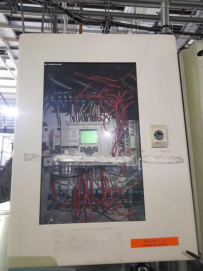 Used Crown Bevcorp 40 Valve Can Filler with Angelus 61H Seamer