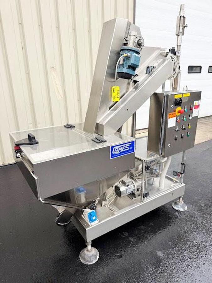 Used GAI 16Valve Triblock Bottle Sparger, Filler & Corker with Cork Feed System