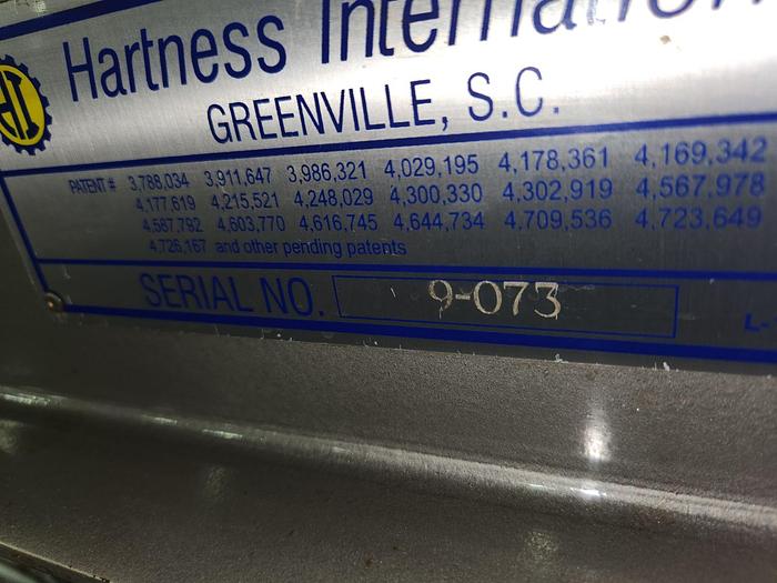 Used HARTNESS CASE PACKER with Laner Infeed, Model 900AT