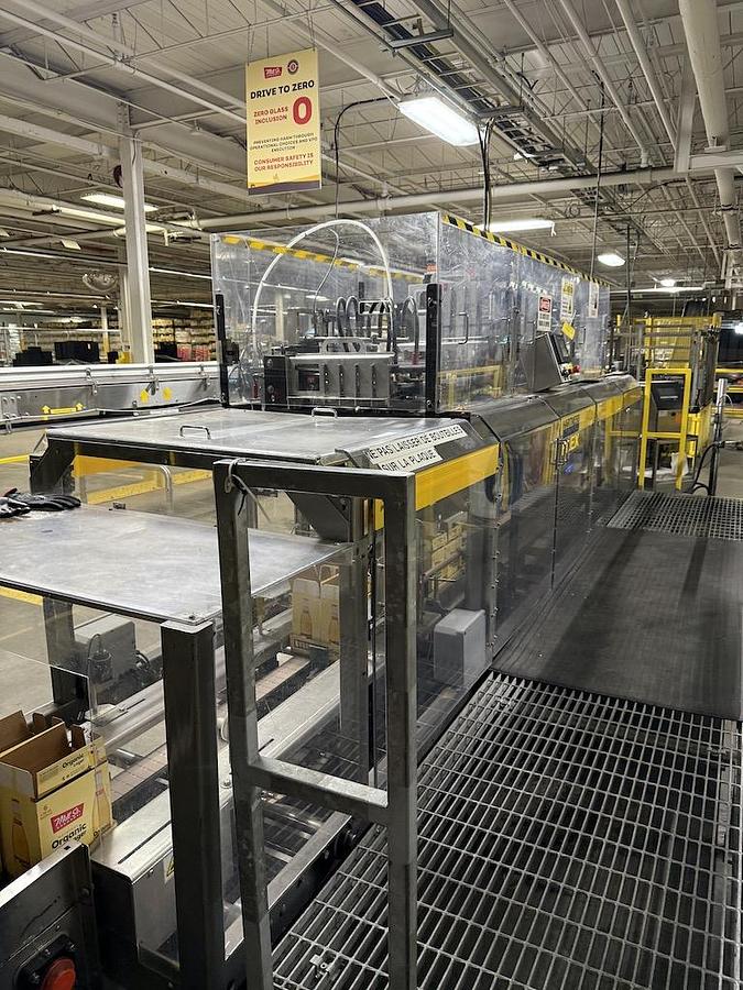 Used Hartness Model 835 Flex Case Packer - Tray Packer