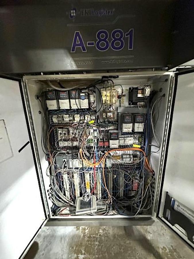 Used Used Alvey Automatic High Speed Case Palletizer, model 881