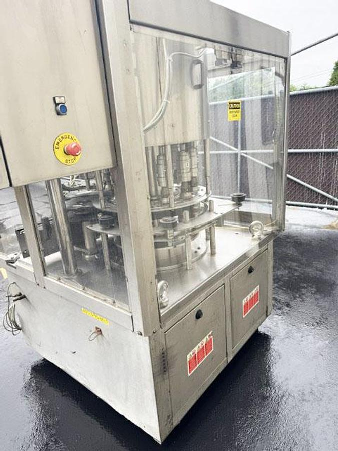 Used AROL 12-Head Freestanding Plastic Screw Capper