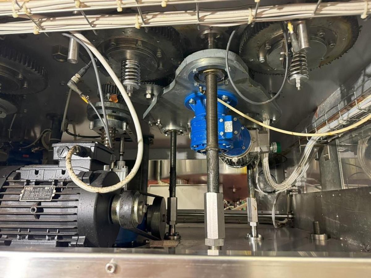 Used GAI 8032A Bier Monobloc Rinser-Filler-Crowner-ROPP Capper