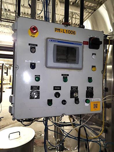 Used Packaging Dynamics 40 Valve Rotary Liquid Bottle Filler with DTM 12 Head Capper