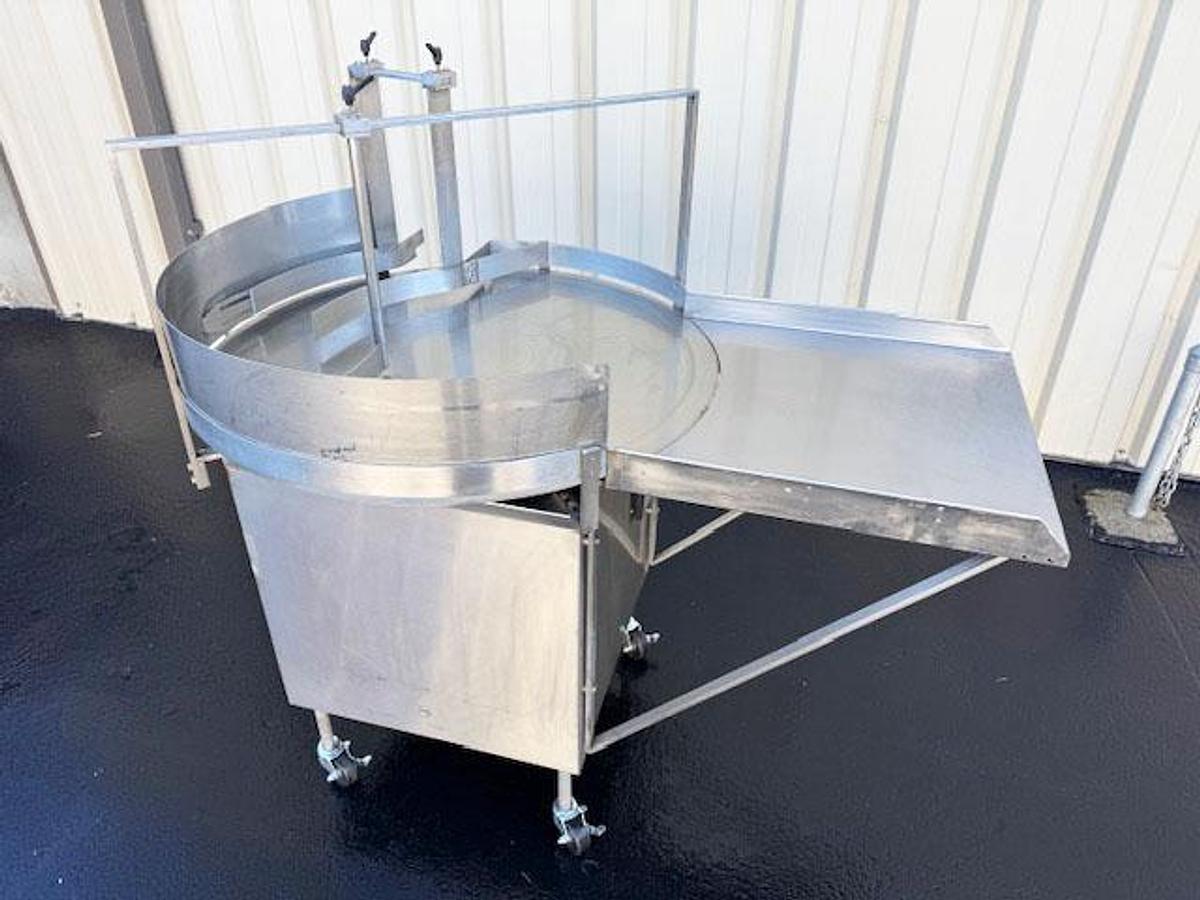 Used Charles Lapierre 36-Inch Rotary Feed Table