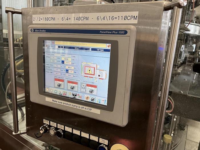 Used Beverage Can Line with CFT 20 Valve Can Filler / 4 Head Seamer