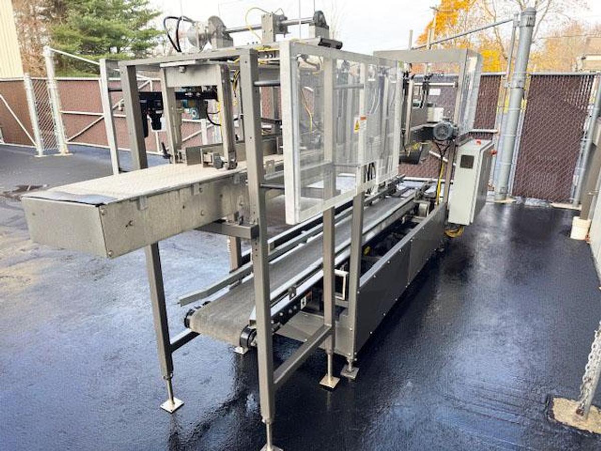 Used Combi Packaging Systems Automatic Drop Style Case Packer with Lane Divider