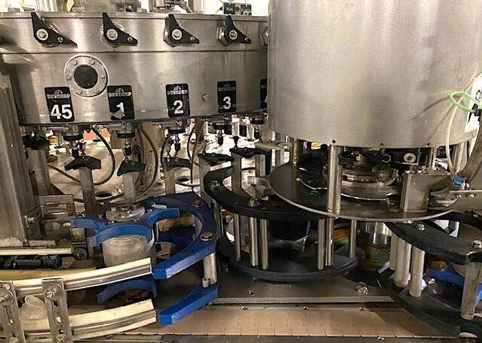 Used Crown Carbonated Beverage Bottle Filler