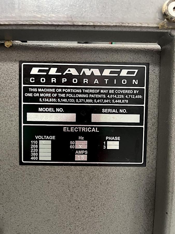 Used Clamco L-Bar Sealer - Shrink Wrapper with Heat Tunnel