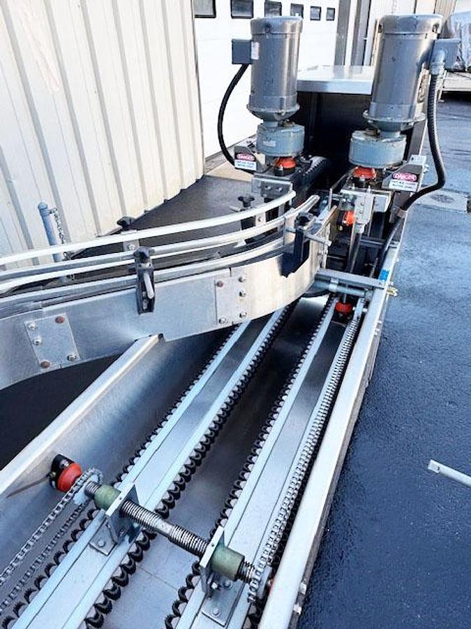 Used Bevco Gripper Bottle Rinser