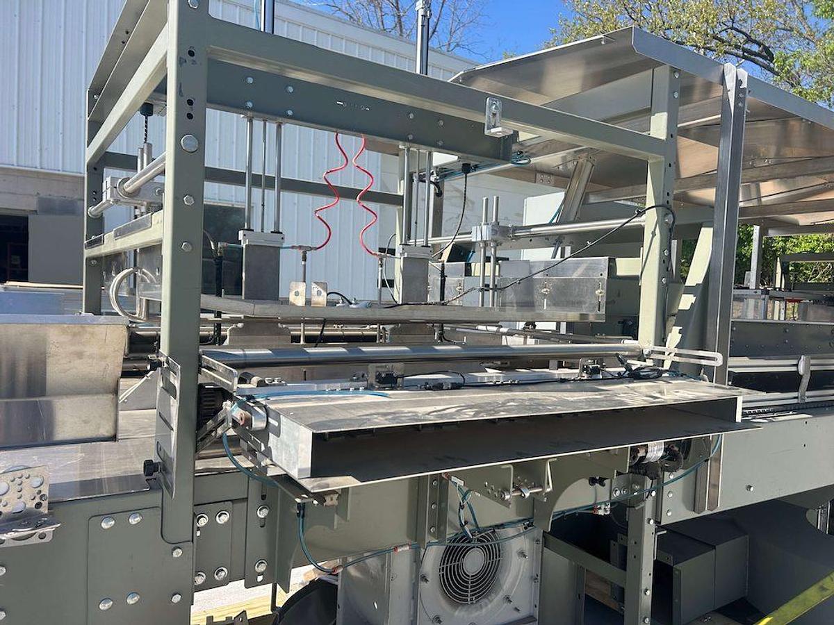 Used Custom Metal Designs Automatic Bottle Debagging System, Year 2017