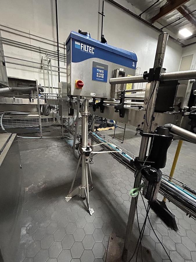 Used Partial KHS / Angelus Pneumatic Scale Beverage Canning Line 21,000 CPH,  Year 2017