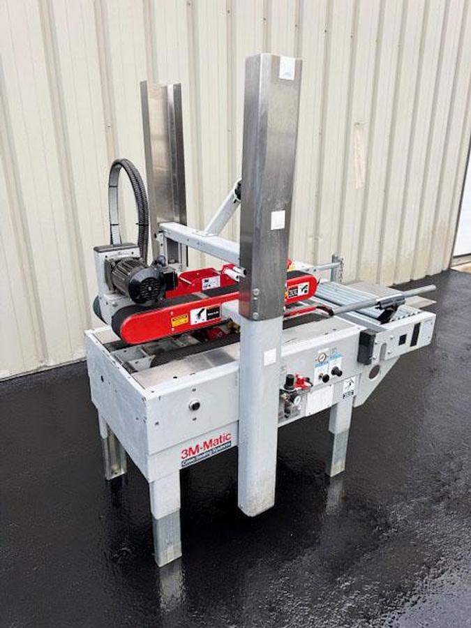 Used 3M-Matic 700r Top & Bottom Random Case Sealer – Taper 3-Inch