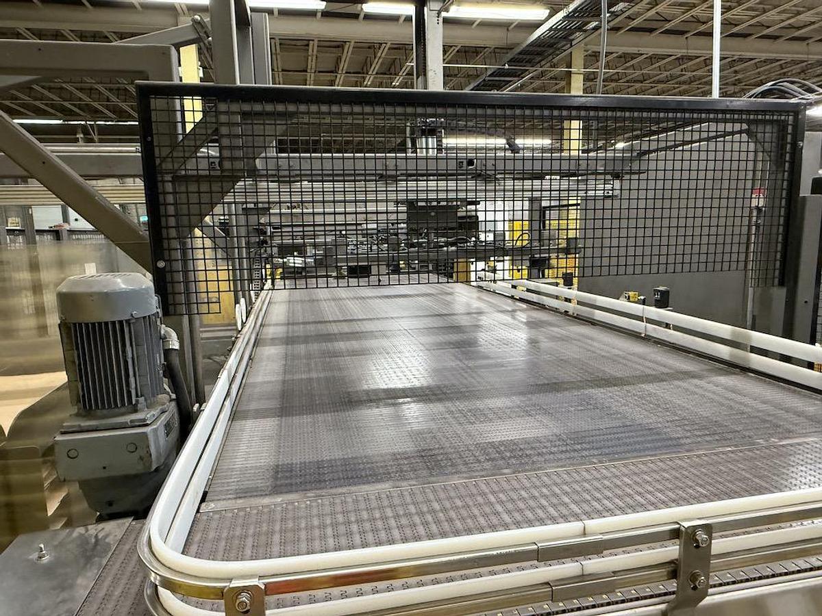 Used Priority One Automatic Bulk Container Depalletizer - Low Level