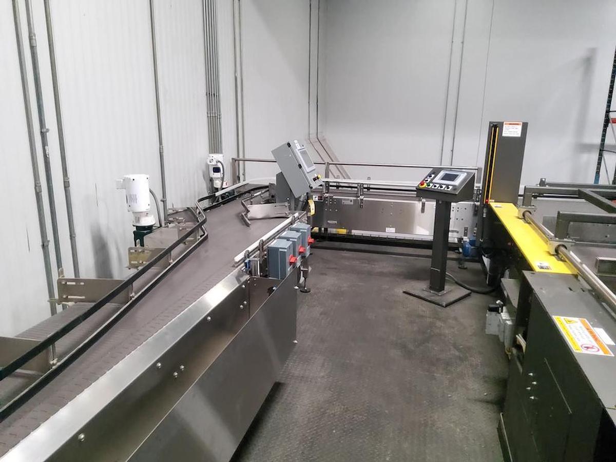 Used Used Busse / SJI Automatic High Level Bulk Container Depalletizer