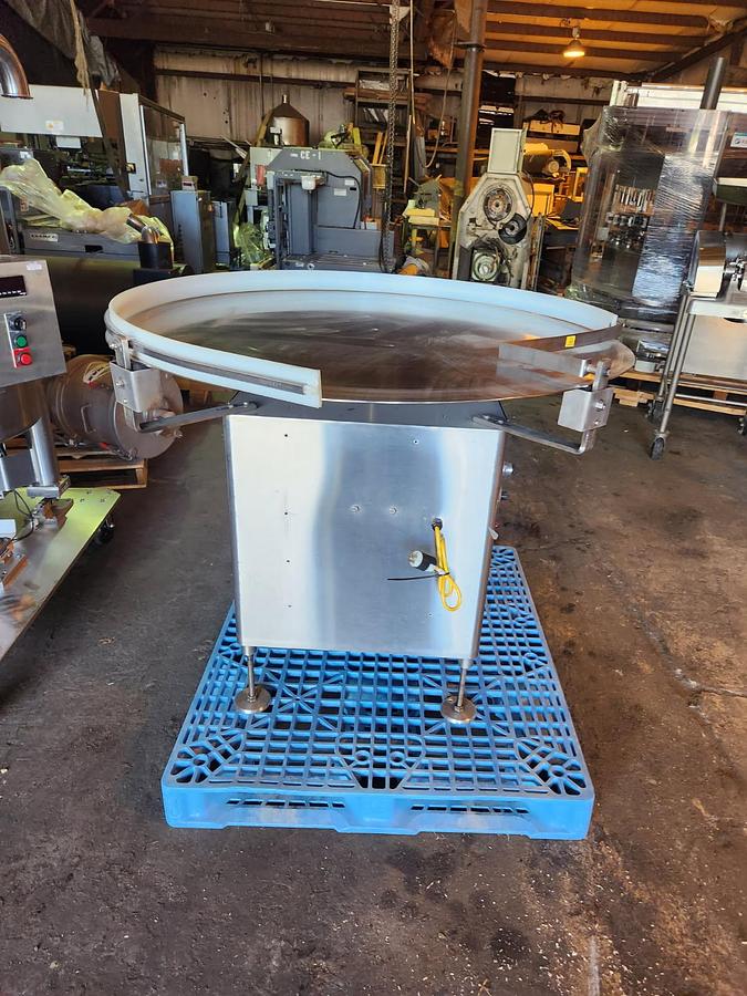 Used 48 Inch Diameter Rotary Accumulation Table