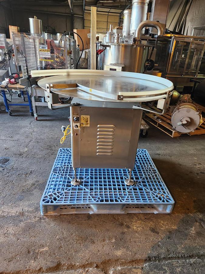 Used 48 Inch Diameter Rotary Accumulation Table