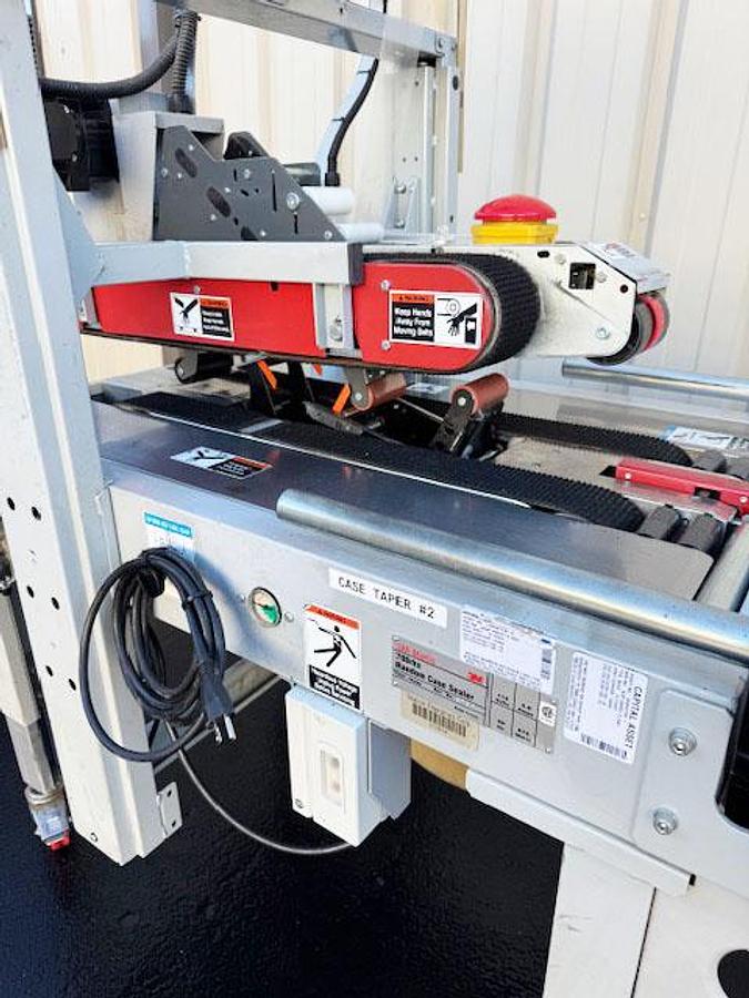 Used 3M-Matic 700rks Random Case Sealer, Top & Bottom Taper