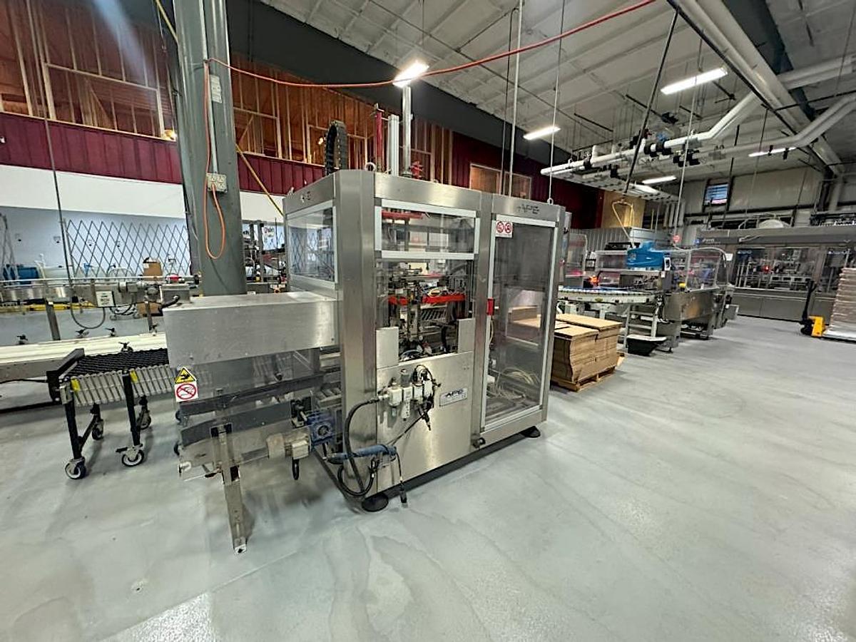 Used GAI 8032A Bier Monobloc Rinser-Filler-Crowner-ROPP Capper