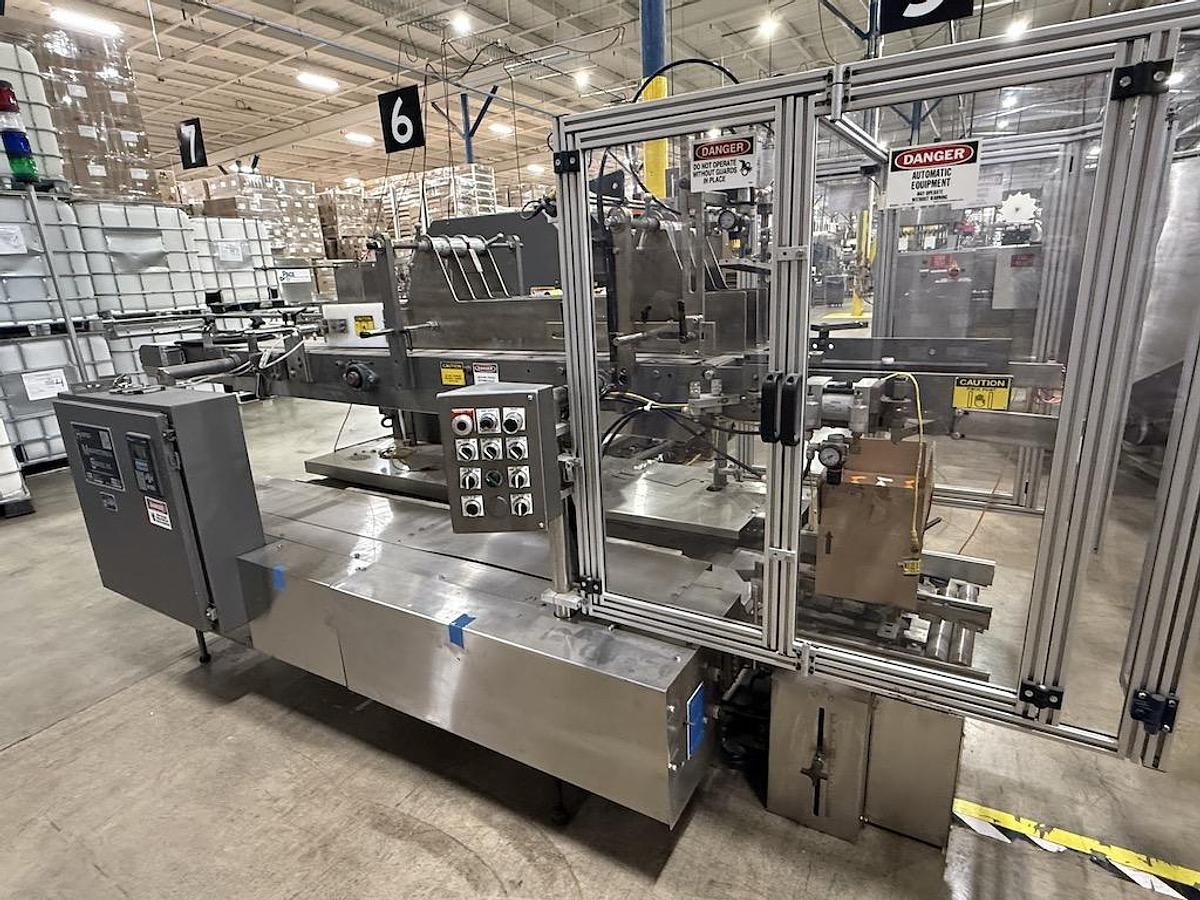 Used Hamrick Challenger Automatic Case Packer 