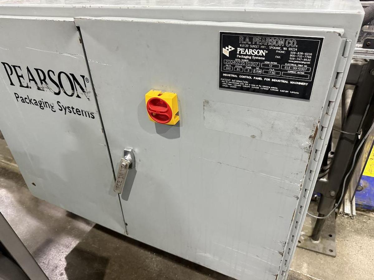 Used Pearson Case Former - Case Erector Model R235 with Nordson 