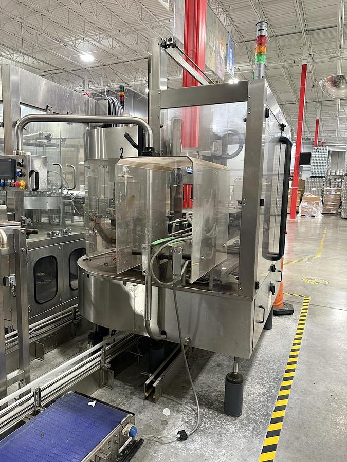 Used P.E. Rotary Pressure Sensitive Labeler - Modular