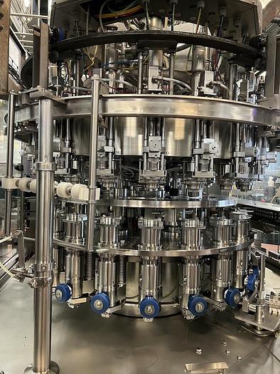 Used Beverage Can Line with CFT 20 Valve Can Filler / 4 Head Seamer