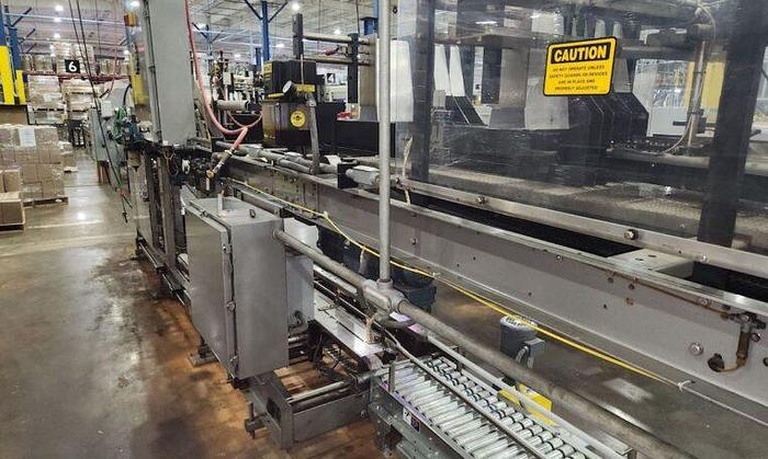 Used Hartness Case Packer Tray Packer