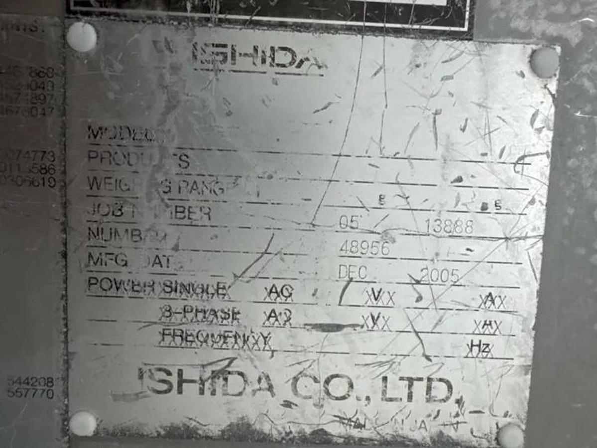 Used Ishida 10 Head Dimple Bucket Weigher Scale Filling System