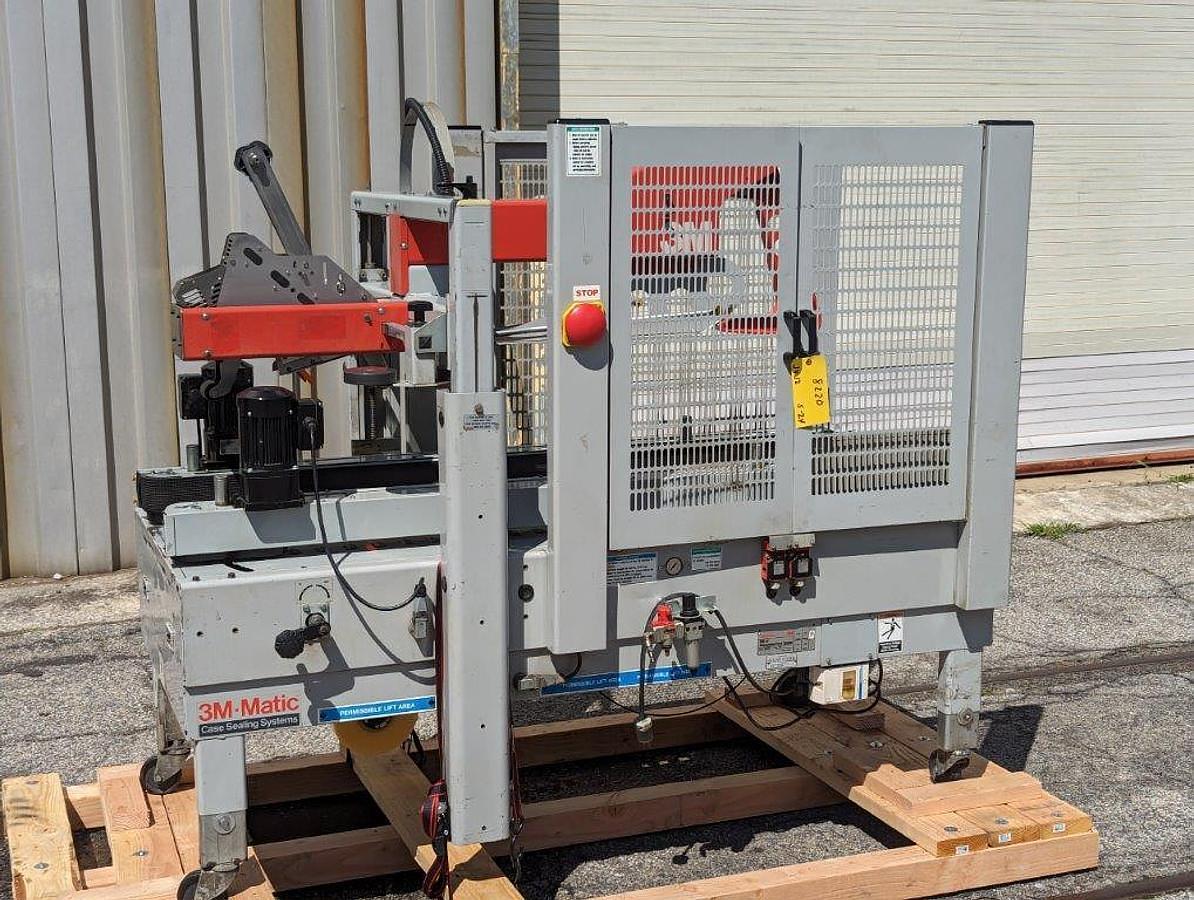 Used 3M 800AF Automatic Case Sealer - 2" Top & Bottom Heads