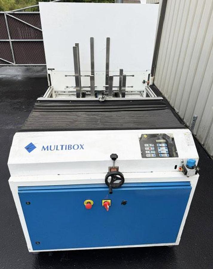 Used Multibox Automatic Hot Glue Tray Former Erector model MX06 