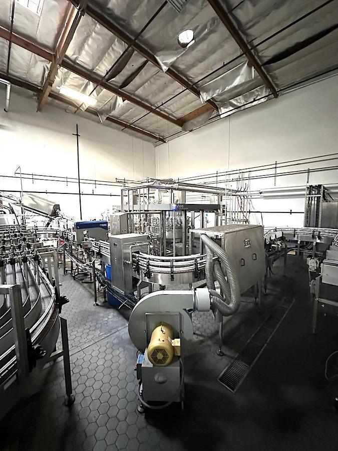 Used Partial KHS / Angelus Pneumatic Scale Beverage Canning Line 21,000 CPH,  Year 2017