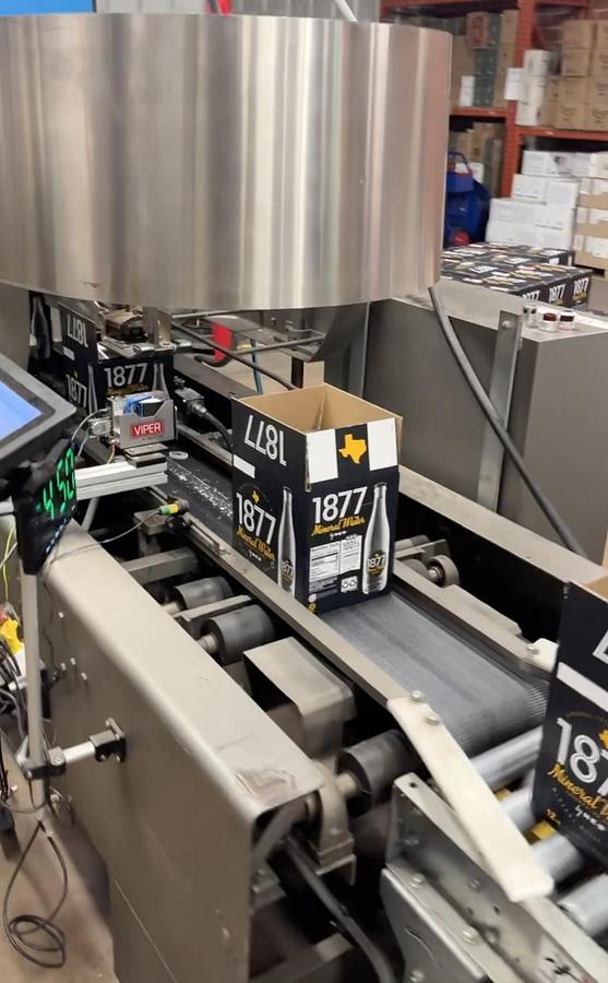 Used Elliott HMT-Mini Automatic Top Case Sealer – Top Gluer