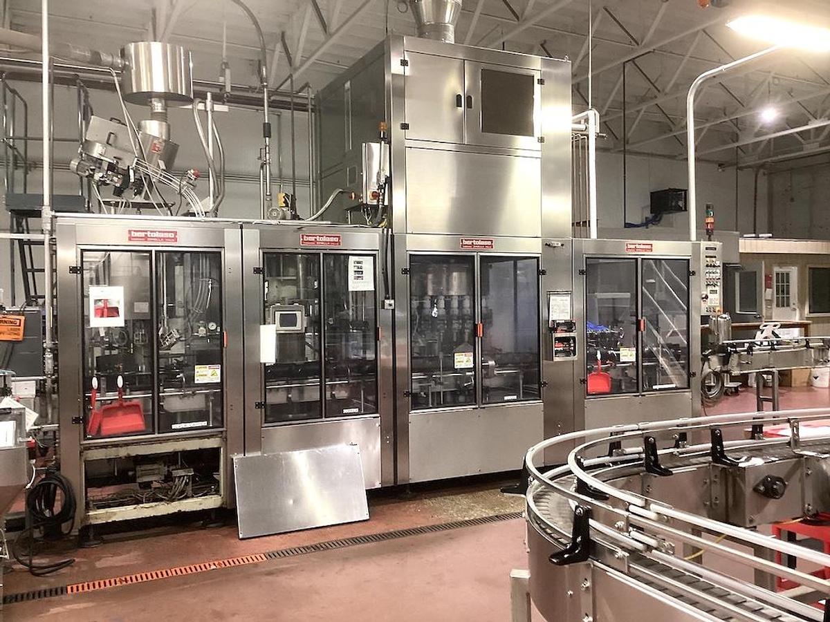 Used Complete Bertolaso Wine Bottling Line