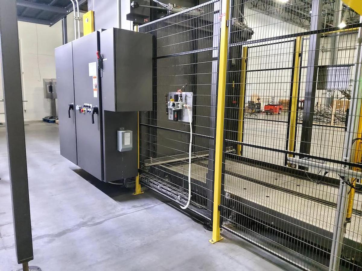 Used Used Busse / SJI Automatic High Level Bulk Container Depalletizer