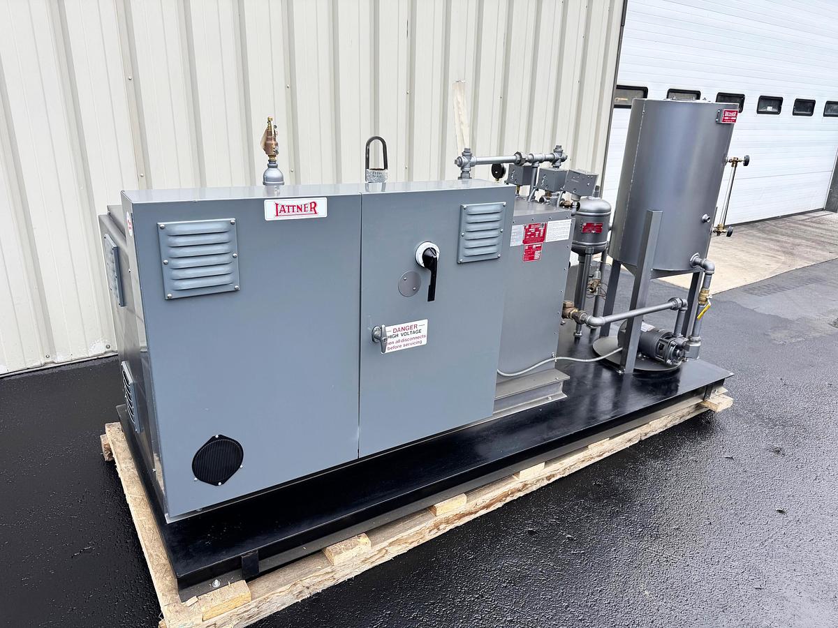 Used Lattner 150HS Skid Package Electric Steam Boiler