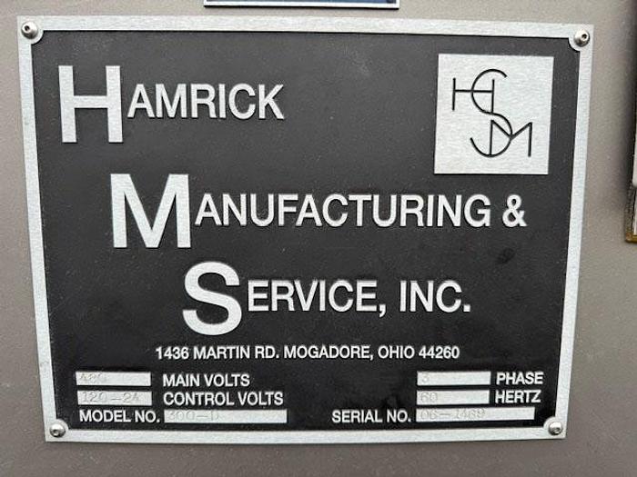Used Hamrick Automatic Case Packer with Servo Laner