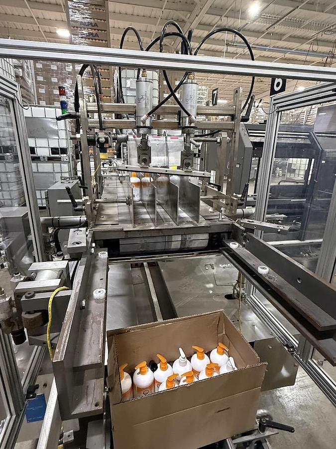 Used Hamrick Challenger Automatic Case Packer 