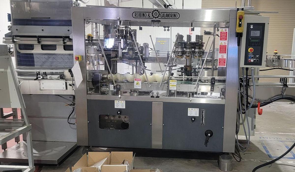 Used Complete Bertolaso Wine Bottling Line