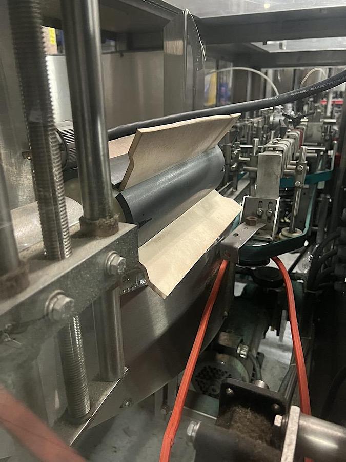 Used PACE Empty Bottle Unscrambler with Hopper-Elevator Feeder