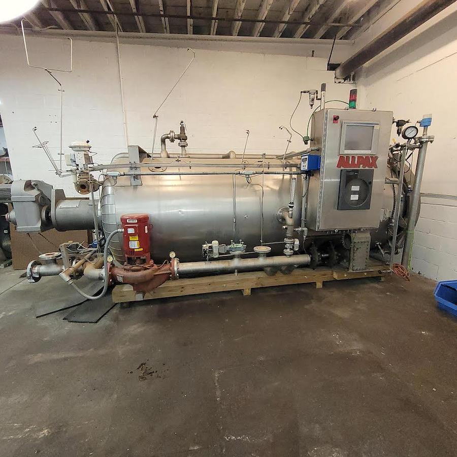 Used Allpax 1300 Rotary Water Immersion Retort System