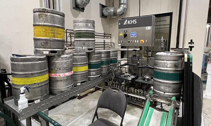 Used KHS Keg Cleaning and Filling System