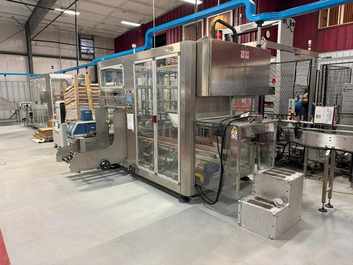 Used GAI 8032A Bier Monobloc Rinser-Filler-Crowner-ROPP Capper