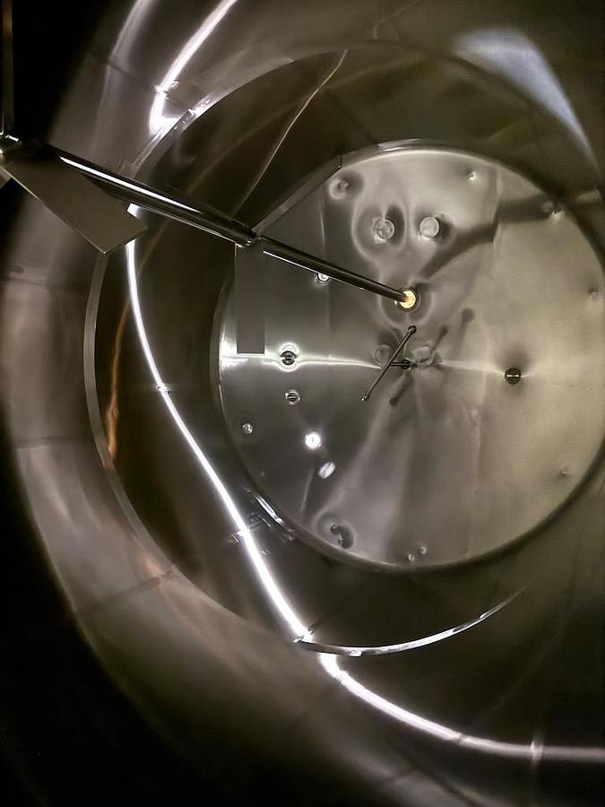 Used Feldmeier 15,000 Gallon Vertical Mix Tanks, 316L Stainless Steel