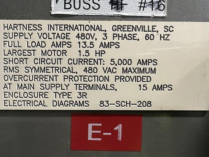 Used Hartness Case Packer Tray Packer Hartness Model 835 Flex Case Packer Tray Packer with Servo Laner