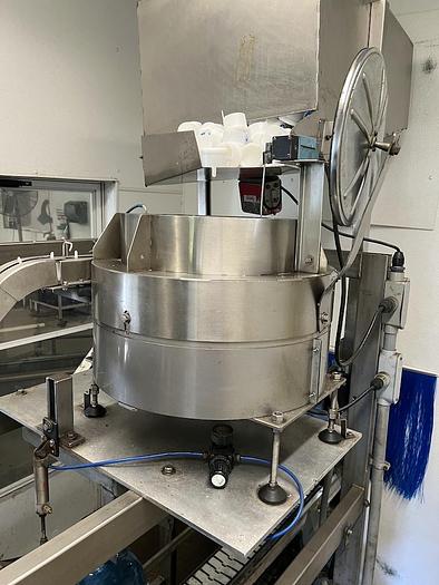 Used COMPLETE CAP SNAP 5 GAL WATER BOTTLING LINE - 800 BPH AUTOMATIC WASHING-FILLING-CAPPING