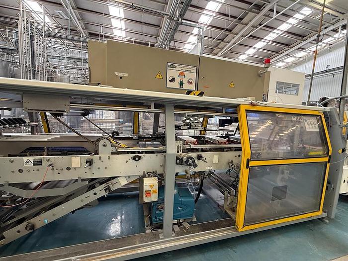 Used Complete Beverage Can Line with 40v Crown Bevcorp Can Filler / Angelus Seamer