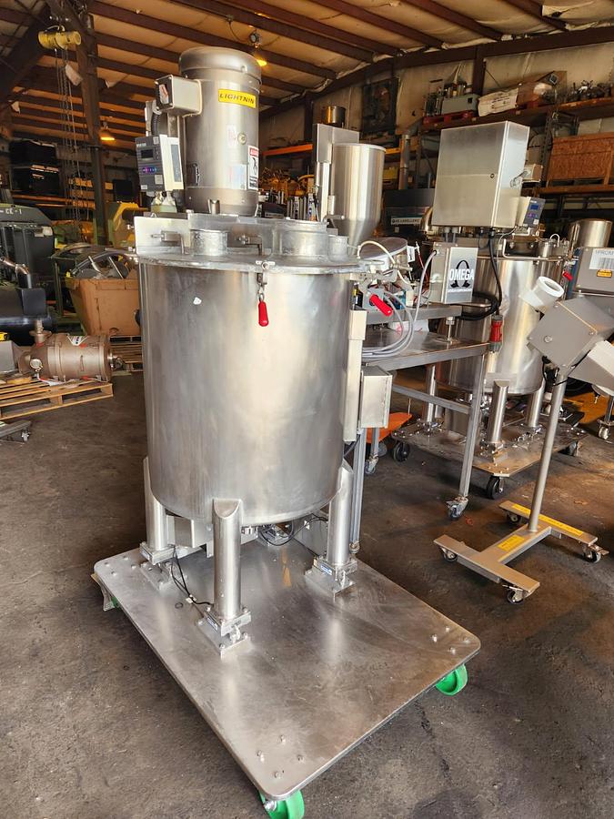 Used Lee 80 Gallon 316 SS Emulsifier on Weight Cells