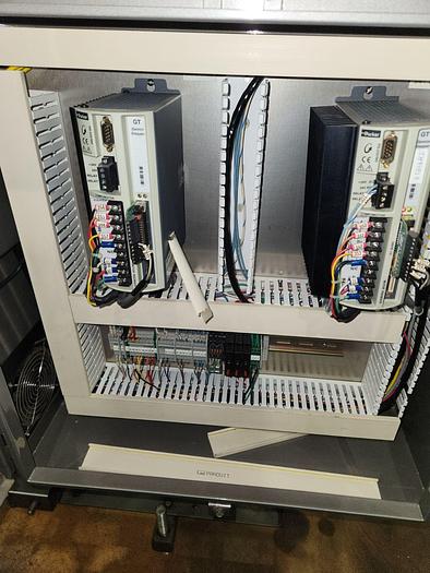 Used HARTNESS CASE PACKER with Laner Infeed, Model 900AT