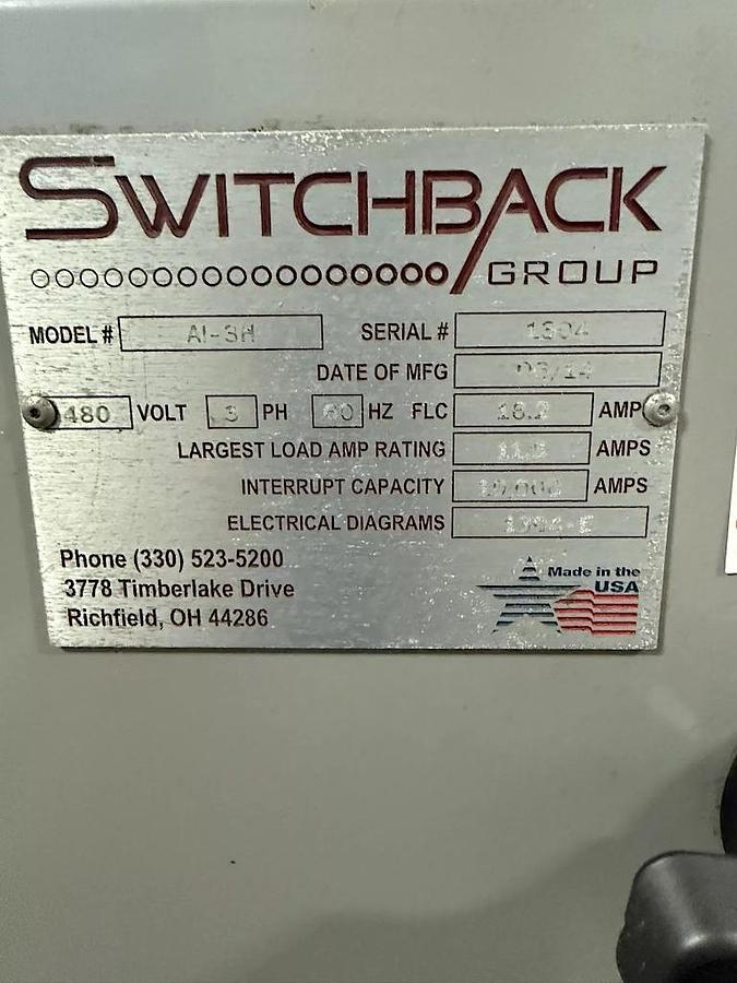 Used Switchback Model AI-3H Brewpack 150 End Load Cartoner with Variety Pack Laning System 